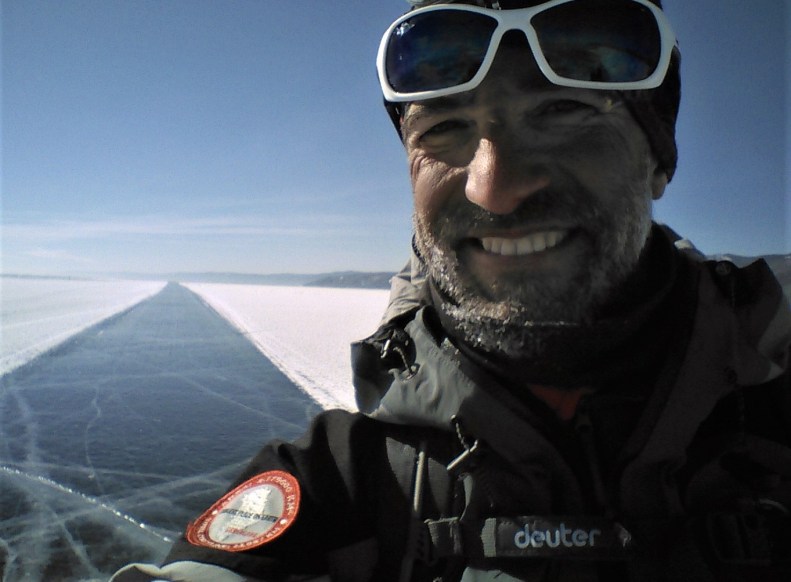 carretera en el hielo